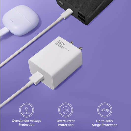 Xiaomi Mi 33W Fast Charger | Original for Redmi Poco Pakistan