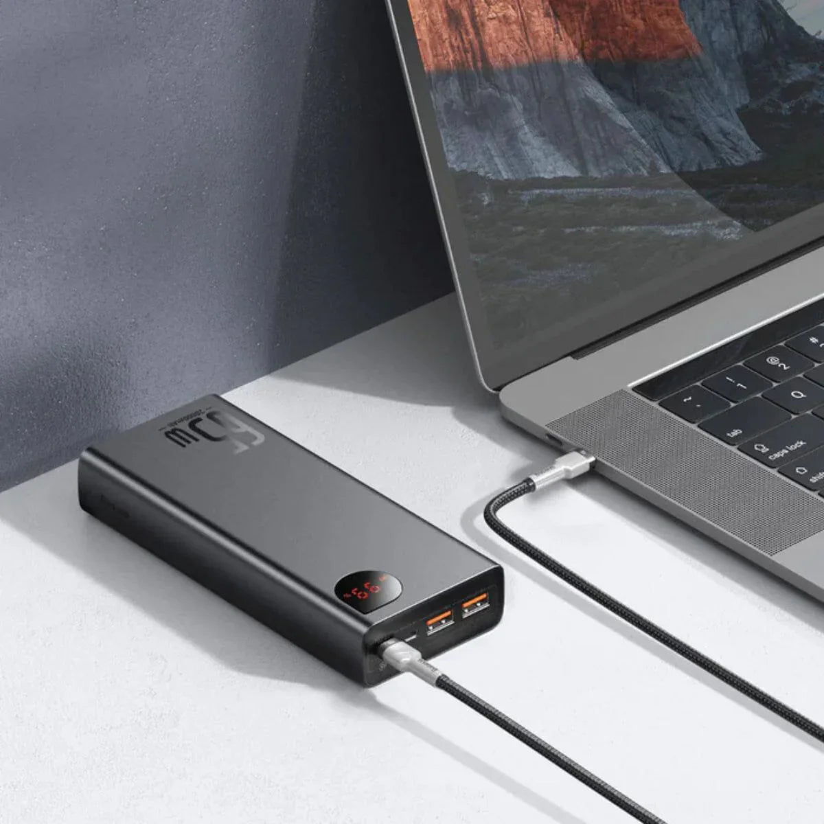 Baseus Adaman Metal Digital Display Quick Charge Power Bank 20000mAh 65W