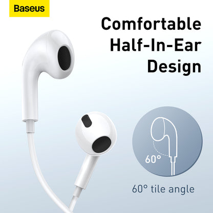 Baseus Encok 3.5mm lateral in-ear Wired Earphone H17