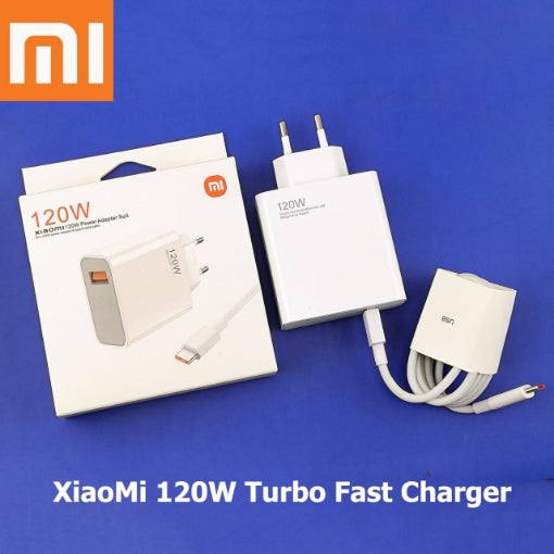 Xiaomi Mi 120W HyperCharge Adapter with Cable | Original Pakistan