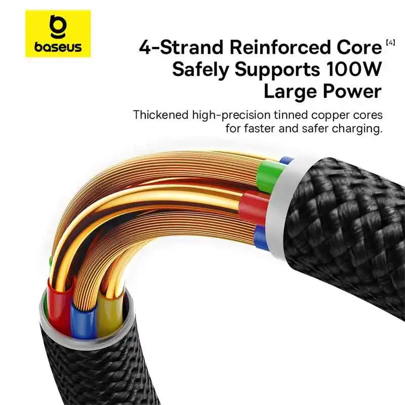 Baseus Dura Fast Charging Data Cable USB-C to USB-C 240W