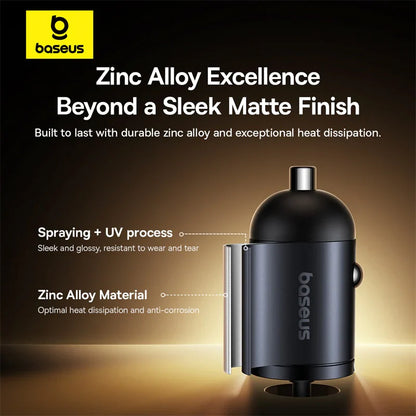 Baseus Tiny Star Mini Car Charger 30W