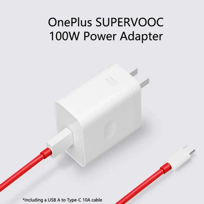 OnePlus 100W SuperVOOC Charger + Cable – 100% Original | Ultra-Fast