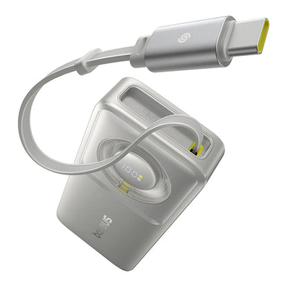 Baseus Free2Pull Power Bank with Retractable Cable 10000mAh 30W