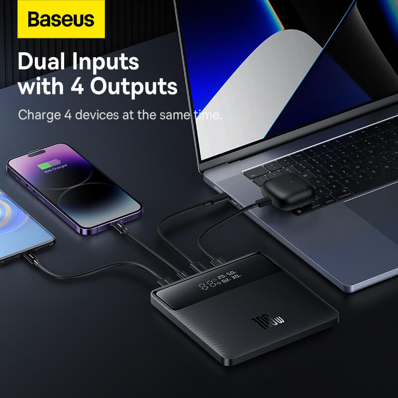 Baseus Blade HD Digital Display Fast Charging Power bank 20000mAh 100W
