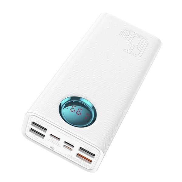 Baseus Amblight Digital Display Fast Charge Power Bank 26800mAh  (Baseus Xiaobai Series Fast Charging Cable Type-C to Type-C 1m）