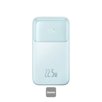 Baseus Comet  Series Dual-Cable Digital Display Fast Charge Power Bank 10000mAh 22.5W (With Simple Series Charging Cable USB to Type-C  30cm）
