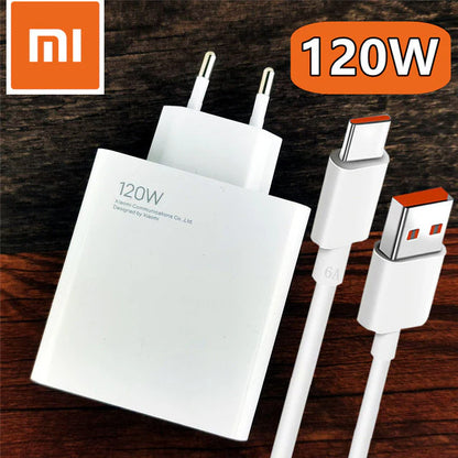 Xiaomi Mi 120W HyperCharge Adapter with Cable | Original Pakistan