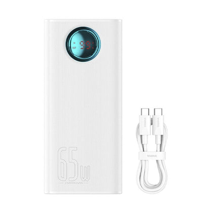 Baseus Amblight Digital Display Fast Charge Power Bank 26800mAh  (Baseus Xiaobai Series Fast Charging Cable Type-C to Type-C 1m）