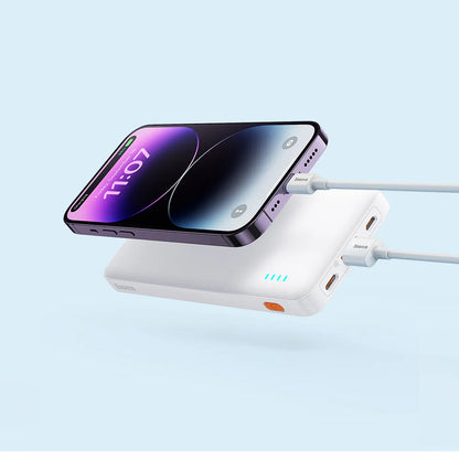 Baseus Airpow Fast Charge Power Bank 10000mAh 20W（With Simple Series Charging Cable USB to Type-C 30cm）