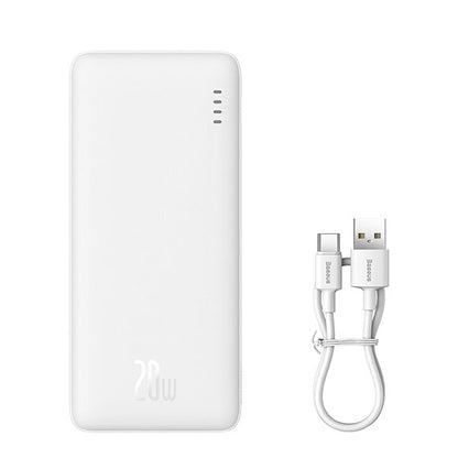 Baseus Airpow Fast Charge Power Bank 30000mAh 20W（With Simple Series Charging Cable USB to Type-C 0.3m Black）