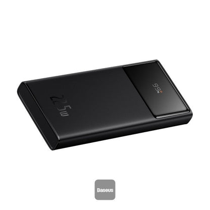 Baseus Star-Lord Digital Display Fast Charge Power Bank 10000mAh 22.5W Black（With Simple Series Charging Cable USB to Type-C 3A 0.3m Black）