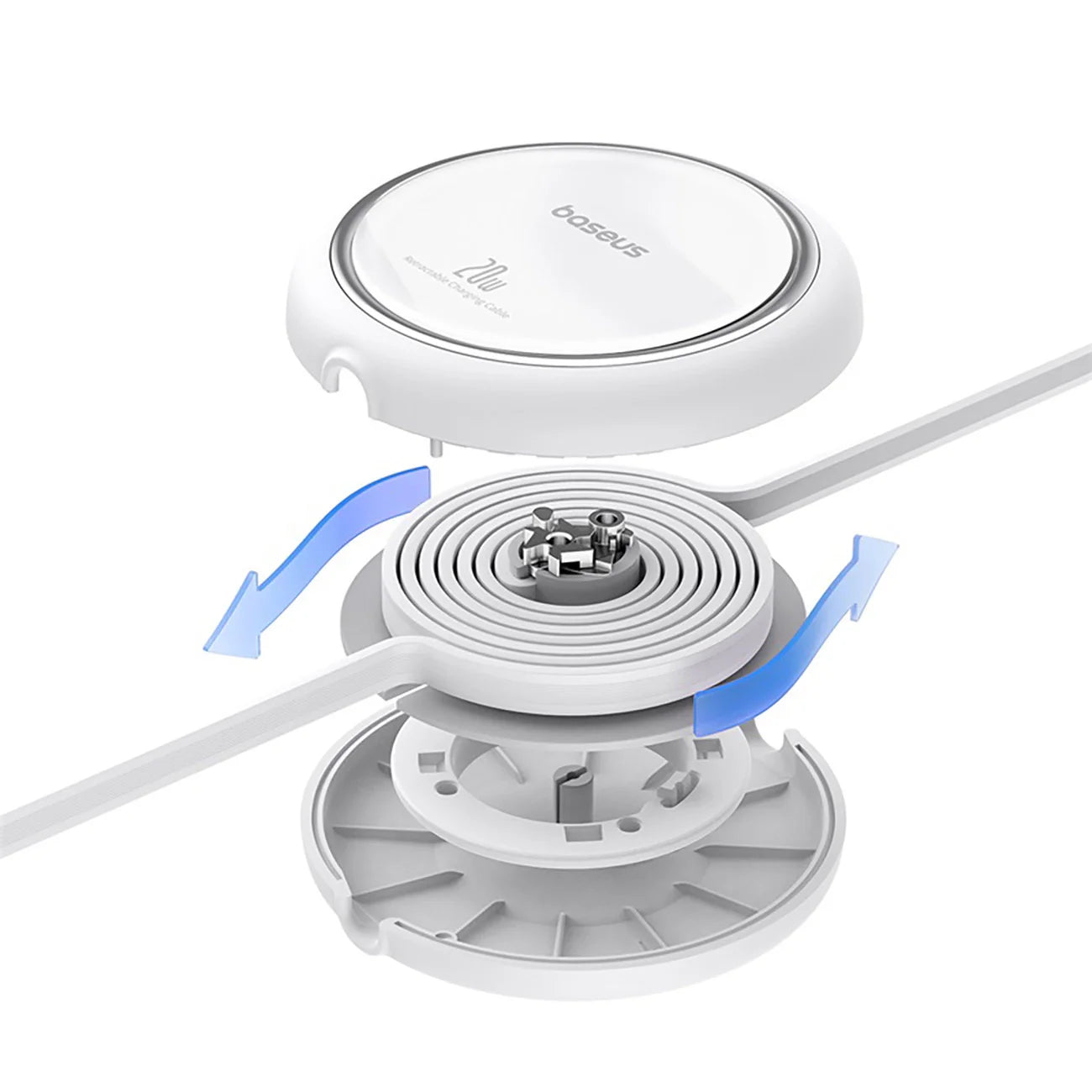 Baseus Free2Pull Retractable Charging Cable USB-C to iP