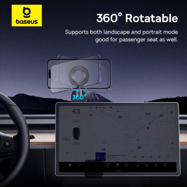Baseus PrimeTrip Series C02 Go Magnetic Car Phone Mount (Stick-on Type) 