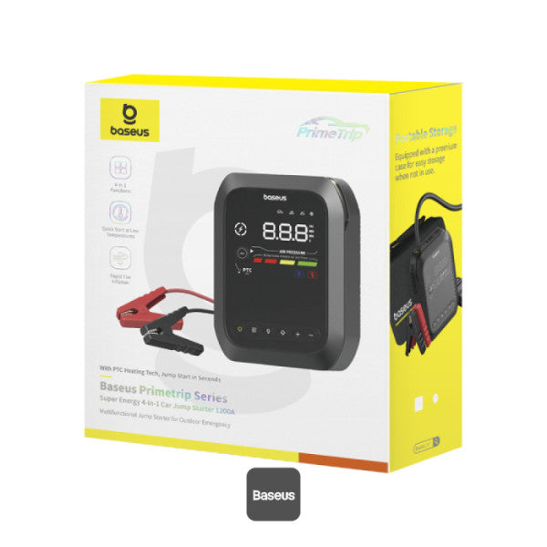 Baseus Super Energy Series 4-in-1 Car Jump Starter 1200A