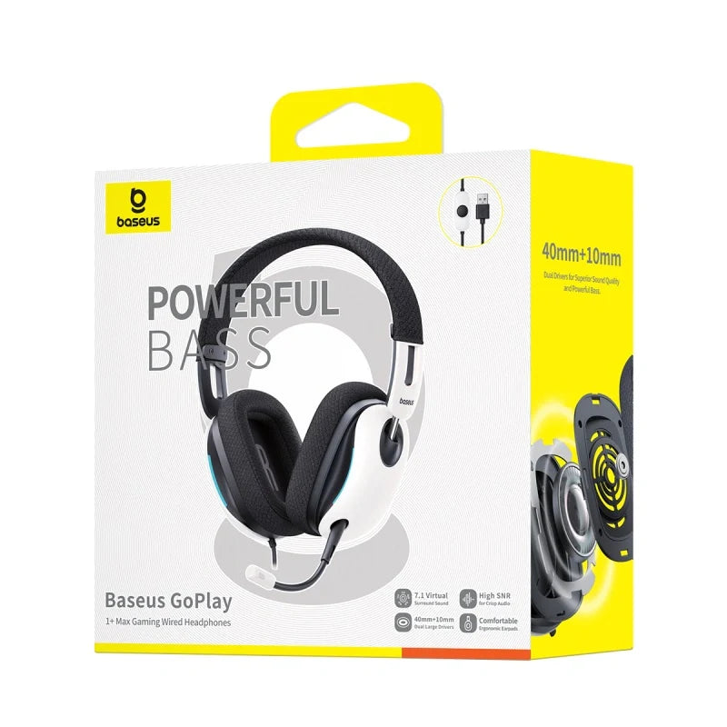 Baseus GoPlay1+ USB Jack Max Gaming Wired Headphone