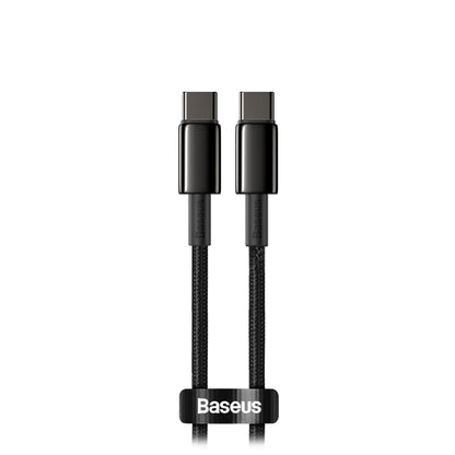 Baseus Tungsten Gold Fast Charging Data Cable Type-C to Type-C 100W