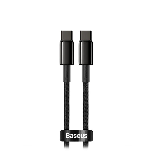 Baseus Tungsten Gold Fast Charging Data Cable Type-C to Type-C 100W