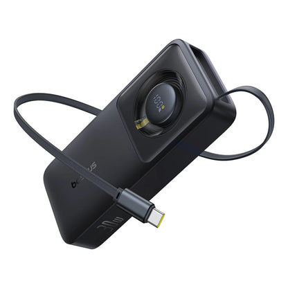 Baseus Free2Pull Power Bank with Retractable Cable 10000mAh 30W