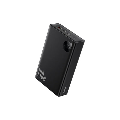 Baseus Adaman  Digital Display Fast Charge Power Bank 24000mAh 140W（With Superior Series Fast Charging Data Cable Type-C to Type-C 240W (48V/5A) 1m Black）