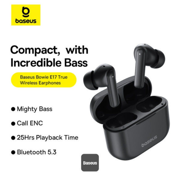 Baseus Bowie E17 True Wireless Bluetooth Earphones
