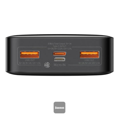 Baseus Bipow Digital Display Power bank 20000mAh 20W