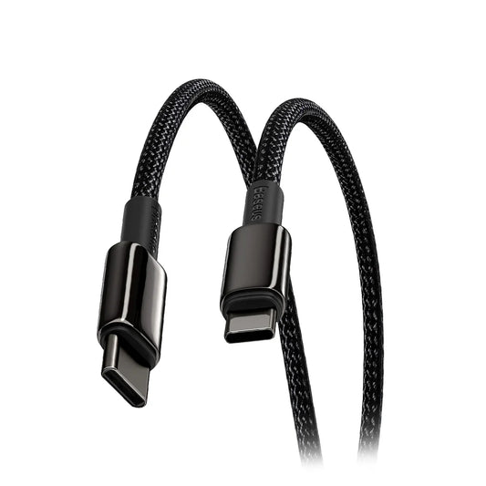 Baseus Tungsten Gold Fast Charging Data Cable Type-C to Type-C 100W