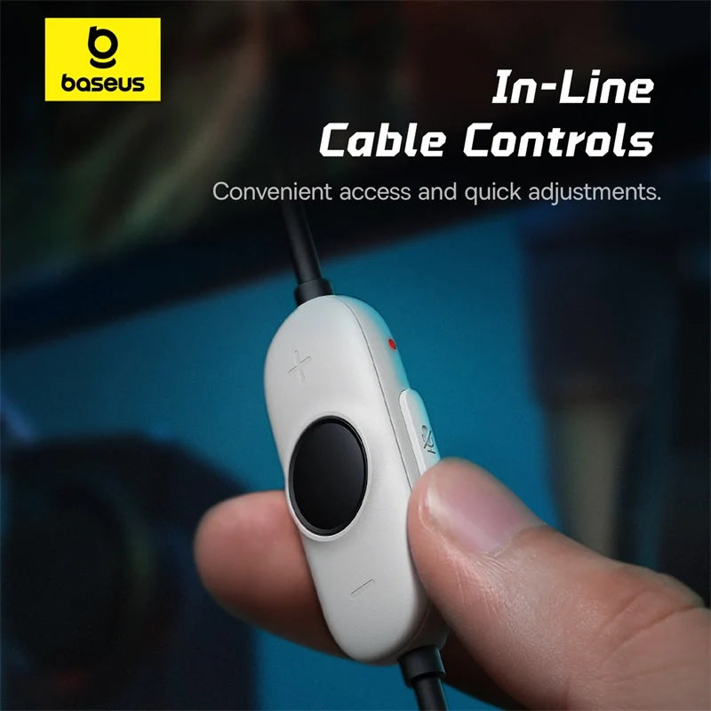 Baseus GoPlay1+ USB Jack Max Gaming Wired Headphone