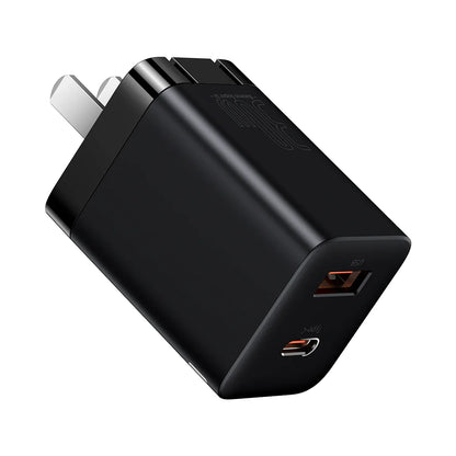 Baseus Super Si Pro Quick Charger Type C + USB 30W CN