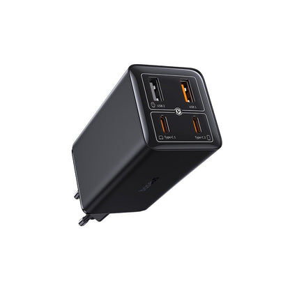 Baseus GaN6 Pro Fast Charger 2C+2U 100W US (With:Mini White Cable Type-C to Type-C100W(20V/5A) 1m