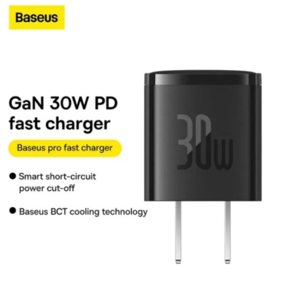 Baseus Cube Pro Fast Charger 1C 30W