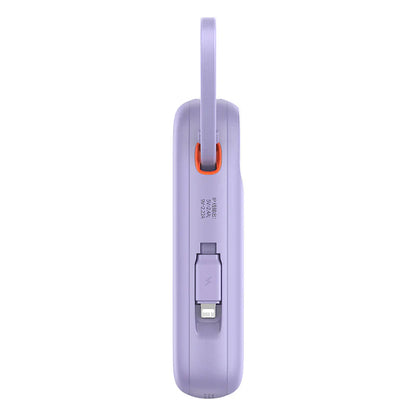 Baseus Qpow2 Dual-Cable Digital Display Fast Charge Power Bank 10000mAh 22.5W（With: Simple charging cable  Type-C  3A 0.3m )