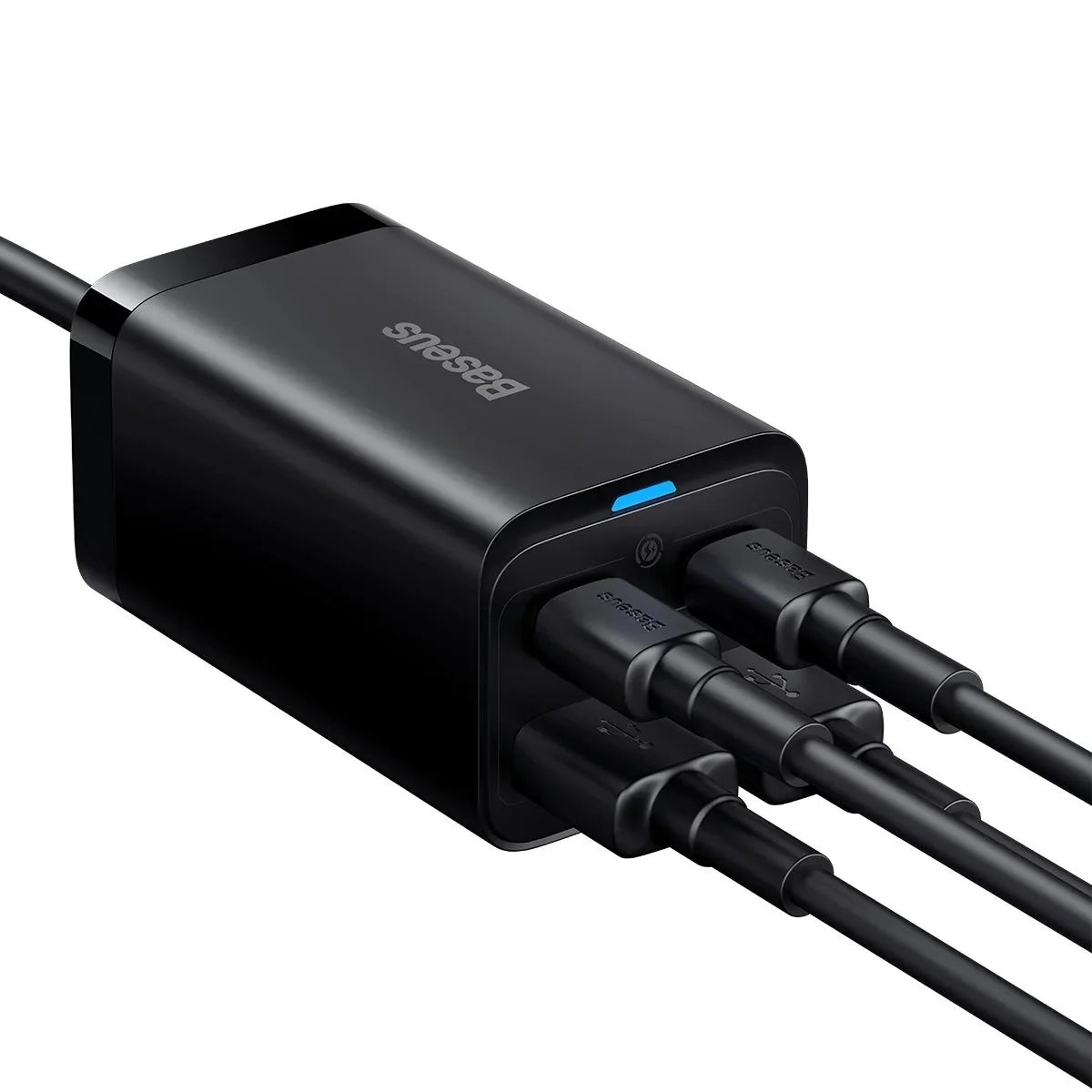 Baseus GaN3 Pro Desktop Fast Charger 2C+2U 65W CN Black(Include?Baseus Xiaobai series fast charging Cable Type-C to Type-C 100W(20V/5A) 1m