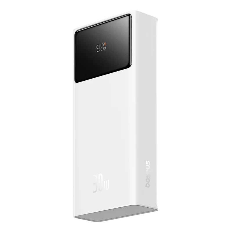 Baseus Star-Lord Digital Display Fast Charging Power Bank 20000mAh 30W (With Simple Series Charging Cable USB to Type-C 3A 0.3m Black）