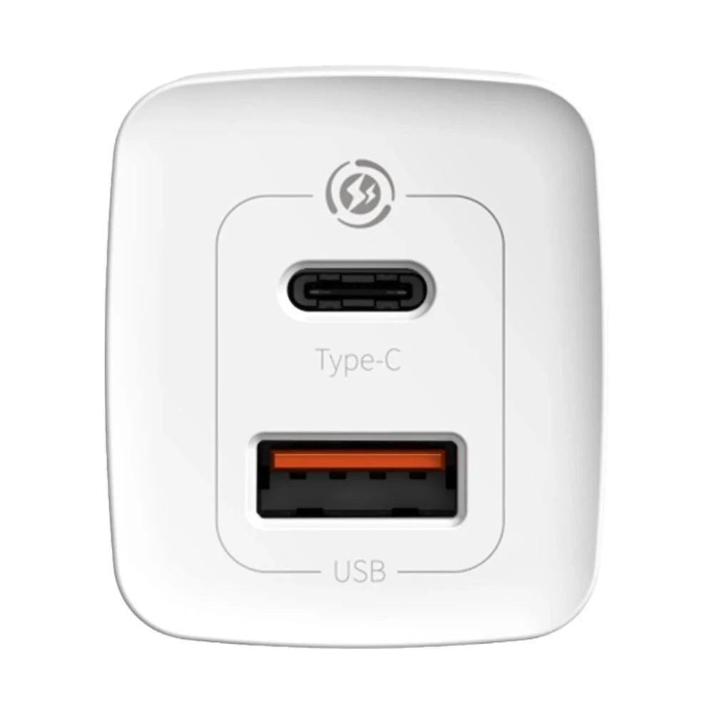 Baseus GaN2 lite Fast Charger C+U 65W CN (SUPER VOOC)