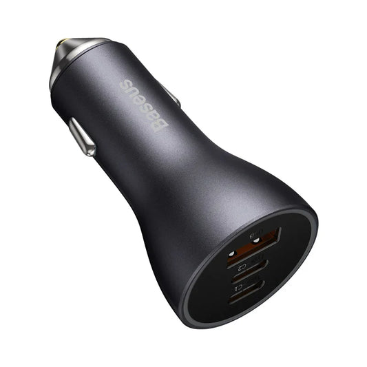 Baseus Golden Contactor Pro Triple Fast Charger Car Charger 65W U+C+C