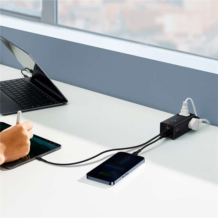 Baseus PowerCombo 6 Ports Power Strip 40w