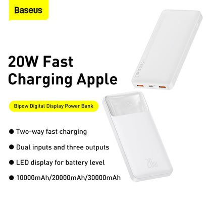 Baseus Bipow Digital Display Power bank 10000mAh 20W
