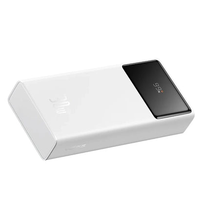 Baseus Star-Lord Digital Display Fast Charging Power Bank 30000mAh 30W (With Simple Series Charging Cable USB to Type-C 3A 0.3m Black）