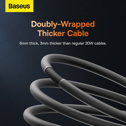 Baseus CoolPlay Series Fast Charging Cable Type-C to iP 20W