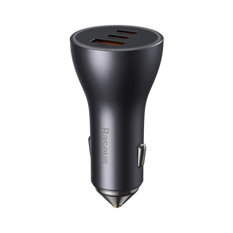 Baseus Golden Contactor Pro Triple Fast Charger Car Charger 65W U+C+C