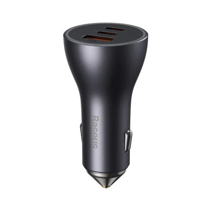 Baseus Golden Contactor Pro Triple Fast Charger Car Charger 65W U+C+C