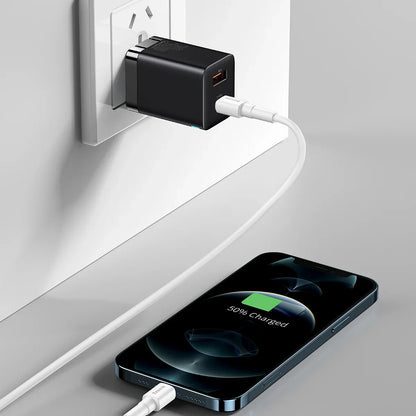 Baseus Super Si Pro Quick Charger Type C + USB 30W CN