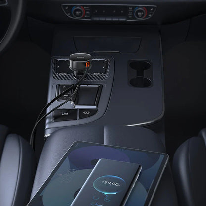 Baseus Enjoyment Pro Retractable USB-C Car Charger 60W