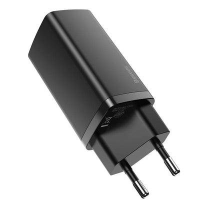Baseus GaN2 lite Fast Charger C+U 65W CN (SUPER VOOC)