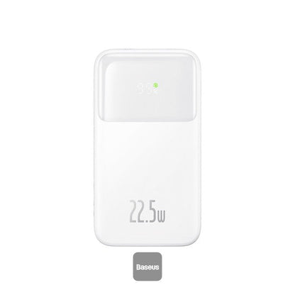 Baseus Comet  Series Dual-Cable Digital Display Fast Charge Power Bank 10000mAh 22.5W (With Simple Series Charging Cable USB to Type-C  30cm）