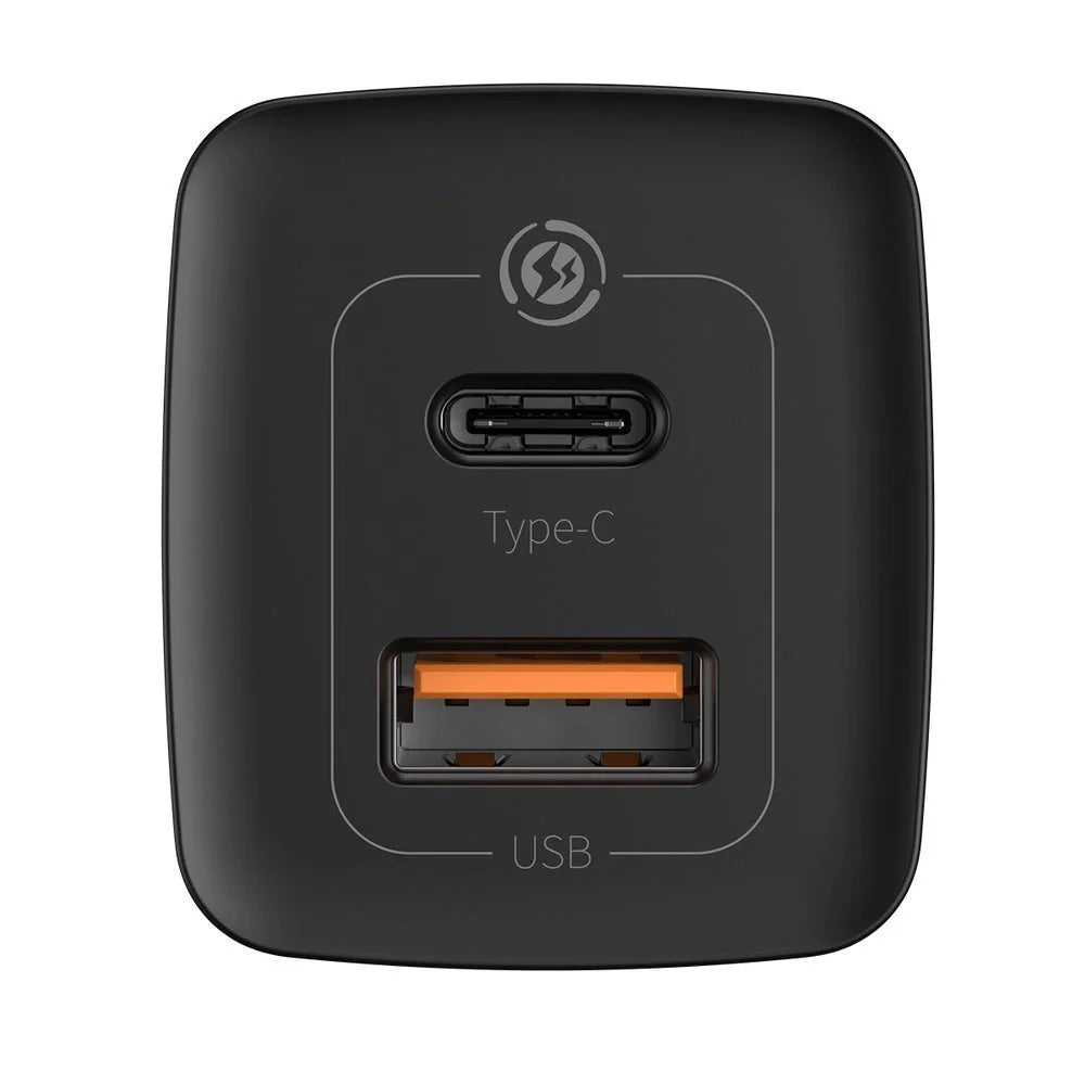 Baseus GaN2 lite Fast Charger C+U 65W CN (SUPER VOOC)