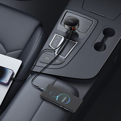 Baseus Enjoyment Pro Retractable USB-C Car Charger 60W