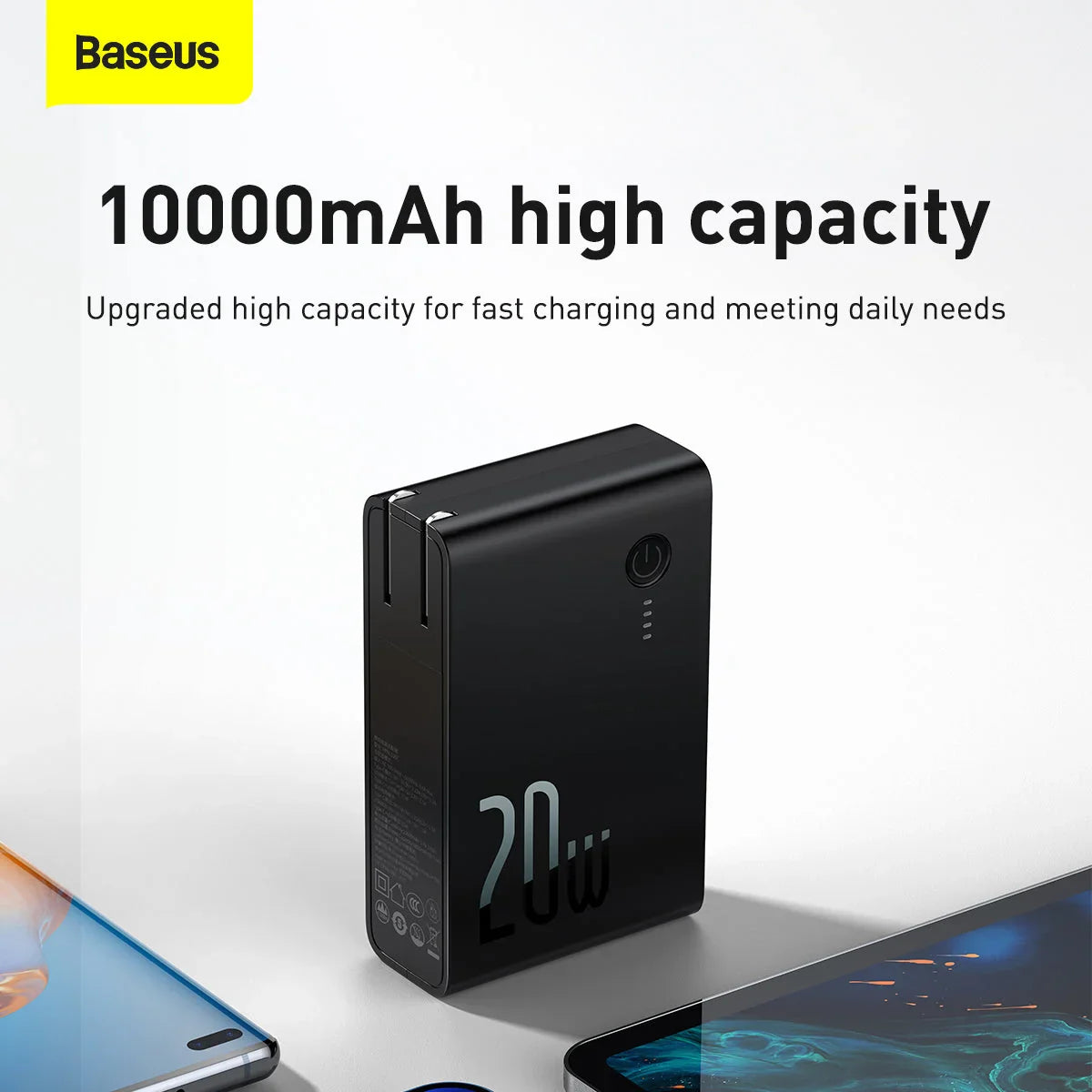 Baseus Power Station 2 Power Bank Adaptor 10000mAh 20W CN