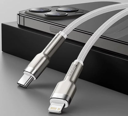 Baseus Cafule Series Metal Data Cable Type-C to iP PD 20W